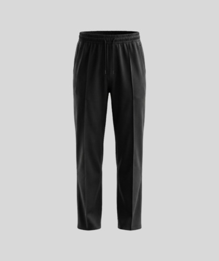 Black Pintex Trouser