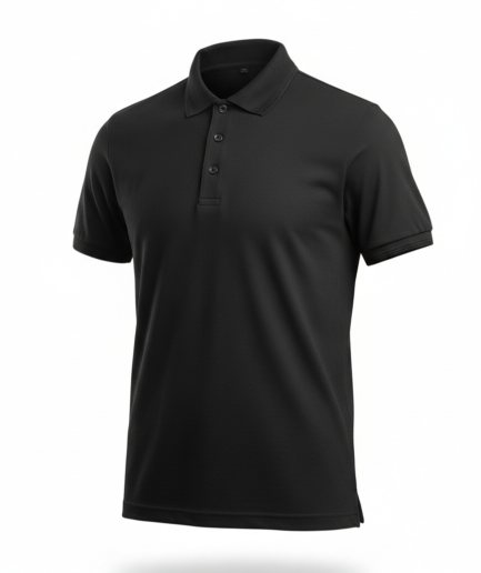 Jet Black Classic Polo