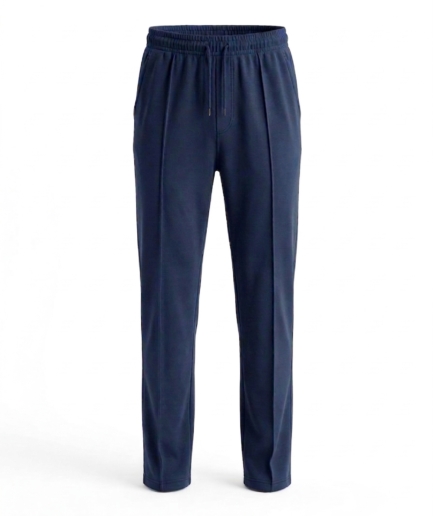 Blue Pintex Trouser
